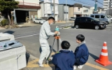 地元の中学生に職場体験に来ていただきました
